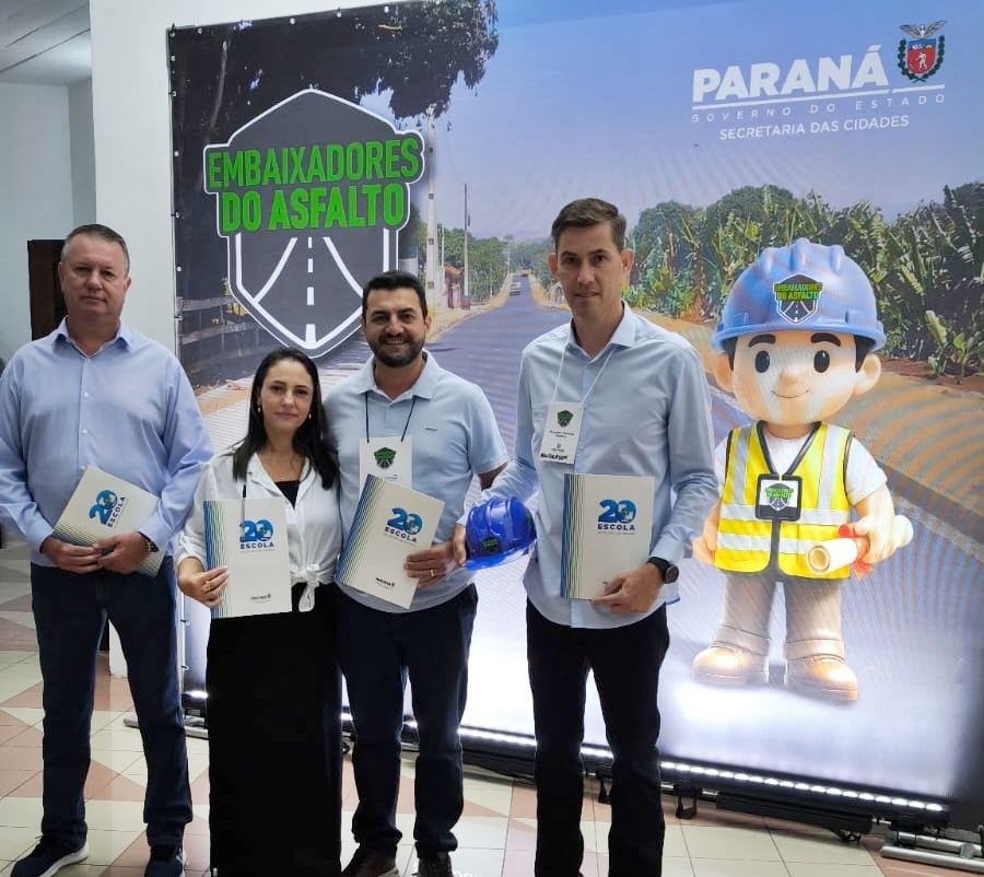 Marechal Cândido Rondon recebe o certificado de Embaixador do Asfalto