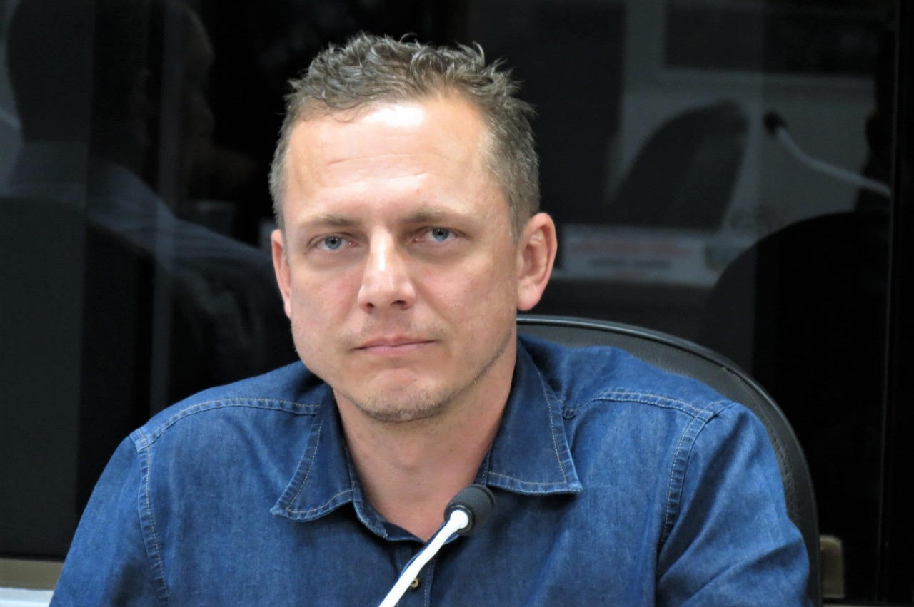 Vanderlei Caetano Sauer, presidente da Câmara Municipal de Marechal Cândido Rondon entrevistado em A Personalidade da Semana