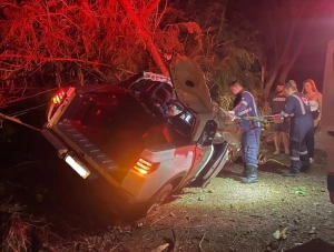 Morre no hospital motorista envolvido em acidente entre caminhão e Montana na PR-495, entre Dom Armando e Missal