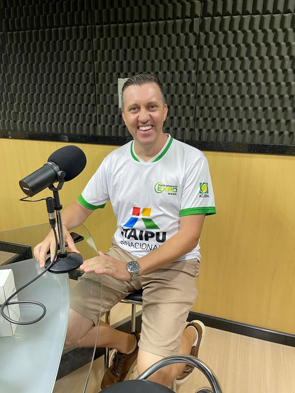 Presidente da Acibra participa do programa "Quentinhas da Difusora"  e fala sobre programação da Expo Pato