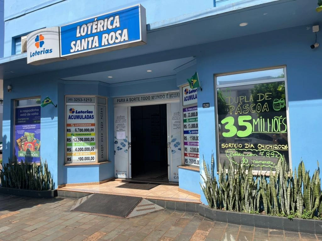 Sorte grande em Nova Santa Rosa: aposta feita na cidade acerta a quina da Mega-Sena