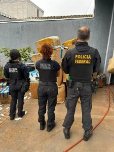 Contrabando: Operação da PF de Guaíra e Receita Federal prende 22 pessoas
