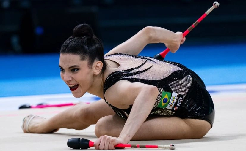 Ginasta de Toledo, Maria Eduarda Alexandre entra no top 10 no Grand Prix de Thiais, na França