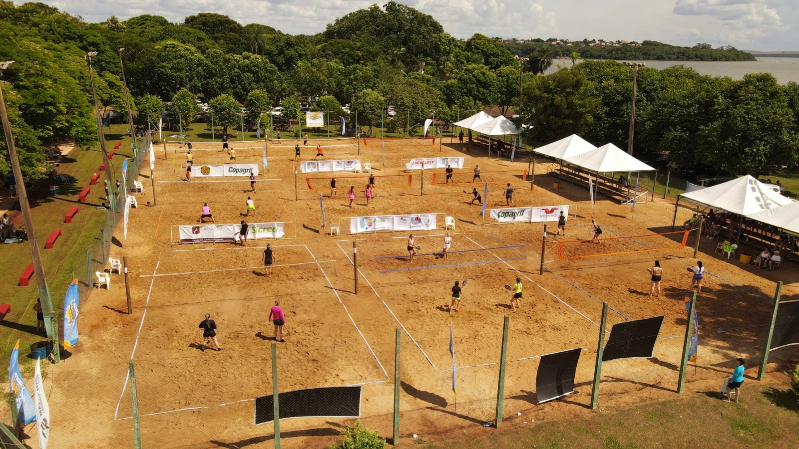Porto Mendes recebe torneio estadual de Beach Tennis nos dias 1, 2 e 3 de maio