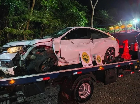 Honda/Civic furtado em Umuarama é recuperado em Guaira