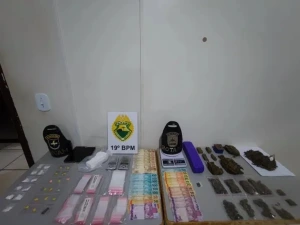 Traficantes são presos quando vendiam drogas em Toledo