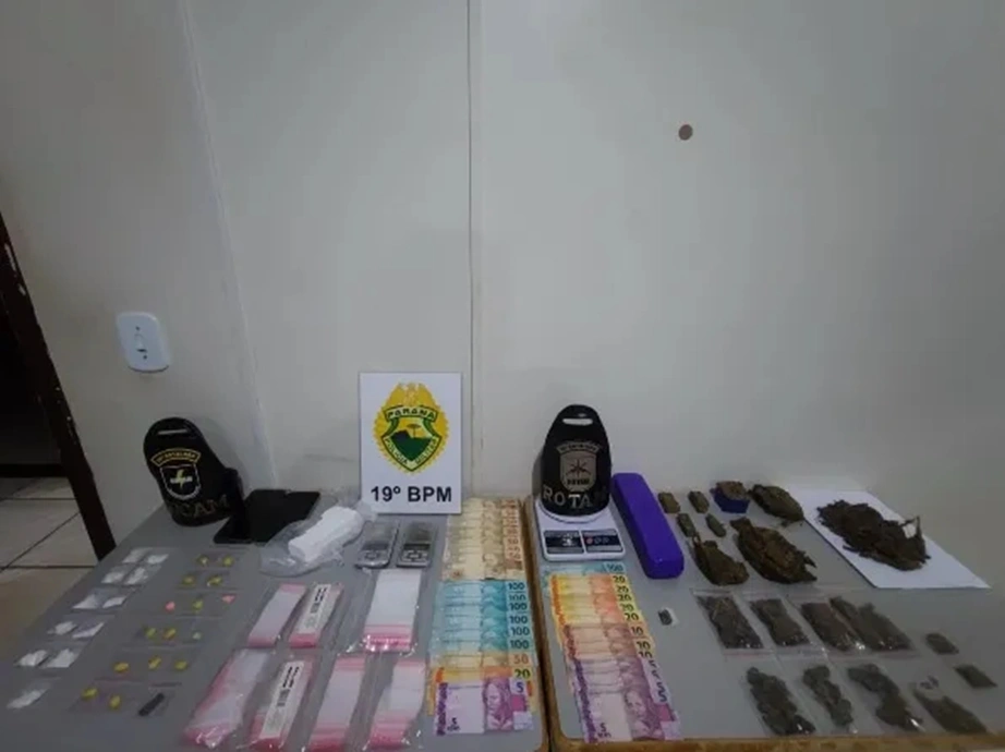 Traficantes são presos quando vendiam drogas em Toledo