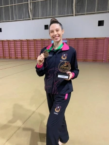 Atleta rondonense conquista pódio no Campeonato Paranaense de Ginástica Rítmica