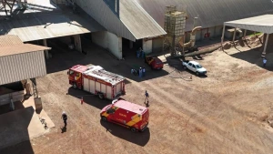 Trabalhador morre ao ser soterrado por soja durante limpeza de silo em Tupãssi