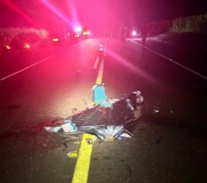 Colisão envolve três veículos e faz vitima fatal