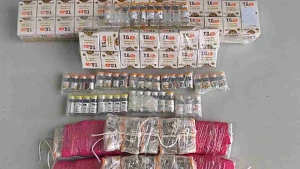 Ampolas avaliadas em R$ 300 mil são apreendidas em Cascavel