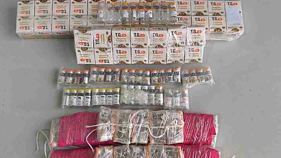 Ampolas avaliadas em R$ 300 mil são apreendidas em Cascavel