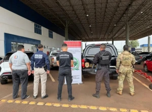PF e Polícia Nacional do Paraguai capturam brasileiro foragido