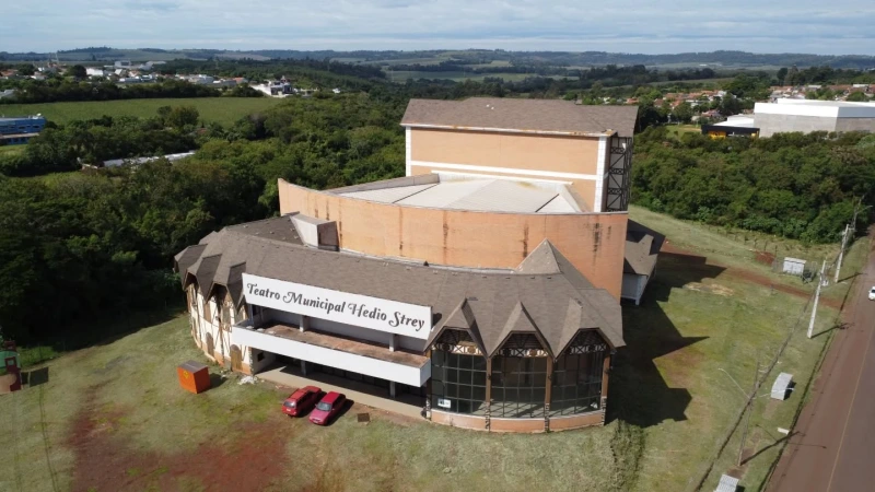 Obras para a conclusão do Teatro Municipal Hedio Strey serão iniciadas