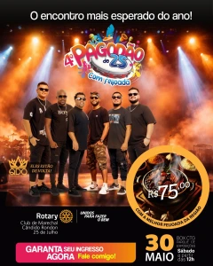 Questão de Opinião lança música inédita para o 4º Pagodão com Feijoada do Rotary 25 de Julho