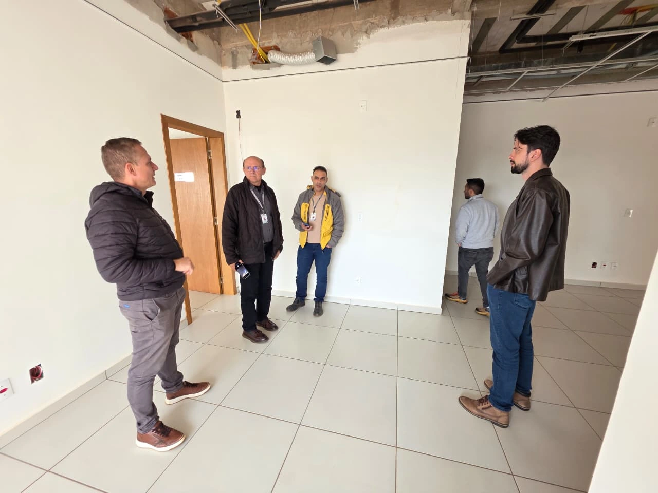 Vistoria técnica é realizada na sede do BPFRON em Marechal Rondon visando à retomada das obras