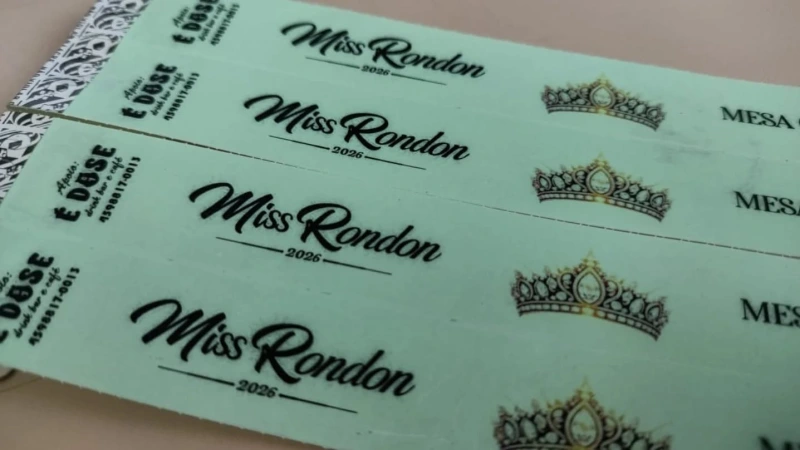 Ingressos individuais para o Miss Rondon 2026 começam a ser vendidos nesta quarta-feira 