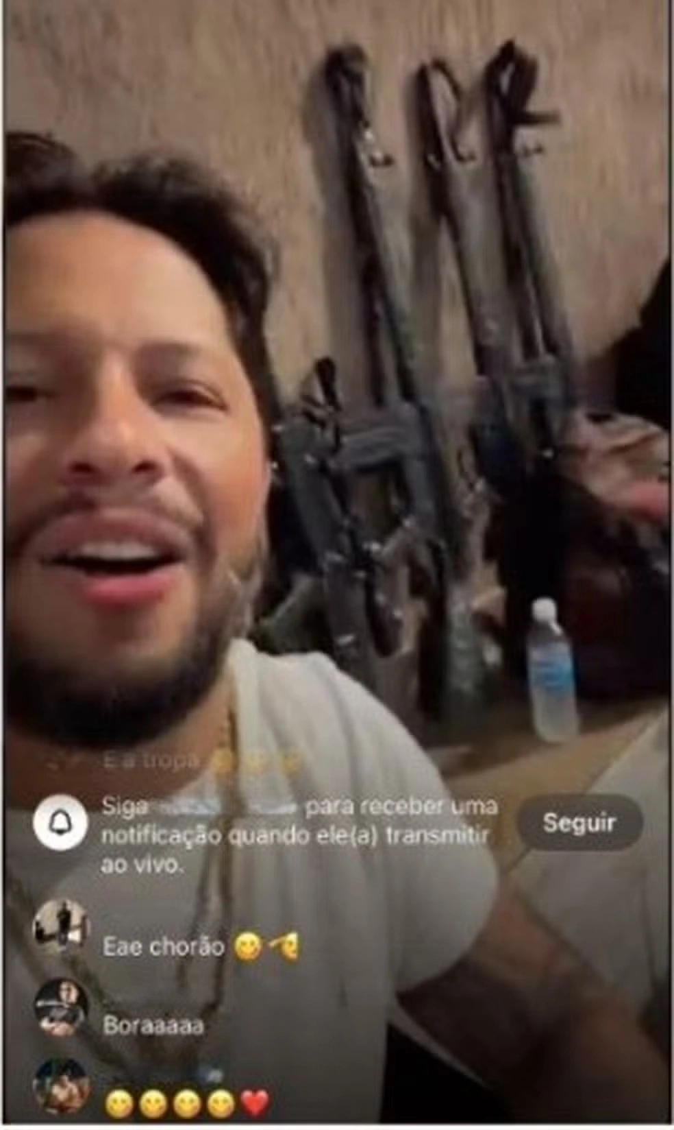 Chorão, chefe do Comando Vermelho do RN, é preso ao tentar entrar no Maracanã para jogo do Flamengo