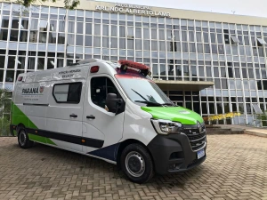 Prefeitura de Marechal Cândido Rondon recebe ambulância do Governo do Estado