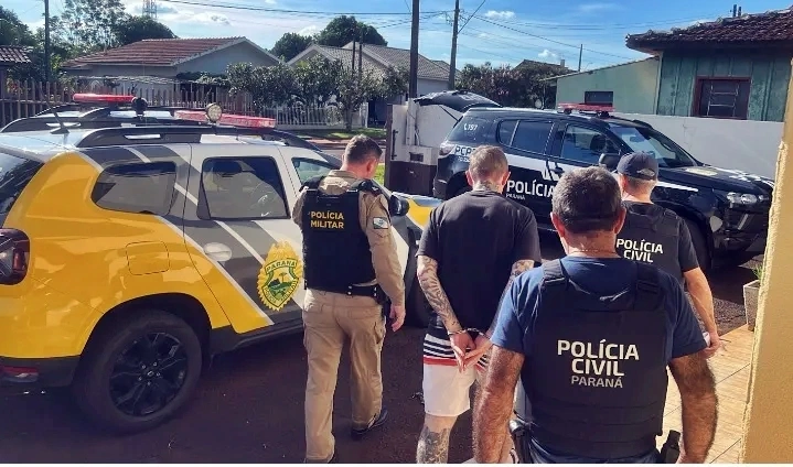 Homem é preso em Nova Santa Rosa por descumprir medida protetiva