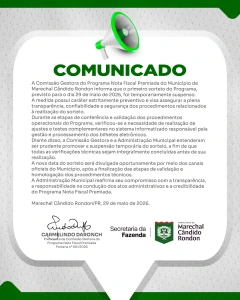 Primeiro sorteio do Nota Fiscal Premiada é adiado