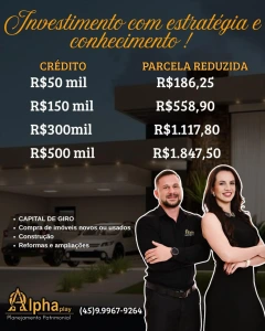 Alphaplay inova mais uma vez e lança solução de capital de giro com garantia patrimonial