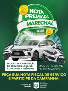 Nota Premiada Marechal 2026: primeiro sorteio será realizado nesta quarta-feira