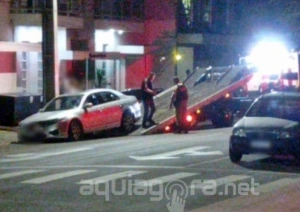 Motorista perde o controle de Fusion e bate em carro estacionado em Marechal Rondon