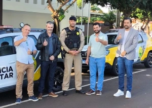 Polícia Militar de Marechal Cândido Rondon recebe duas novas viaturas