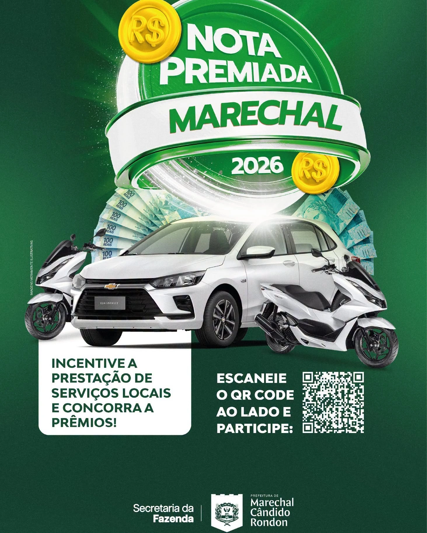 Último dia para participar do segundo sorteio da Nota Fiscal Premiada