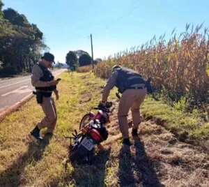 PM recupera moto furtada em Iguiporã e prende autor