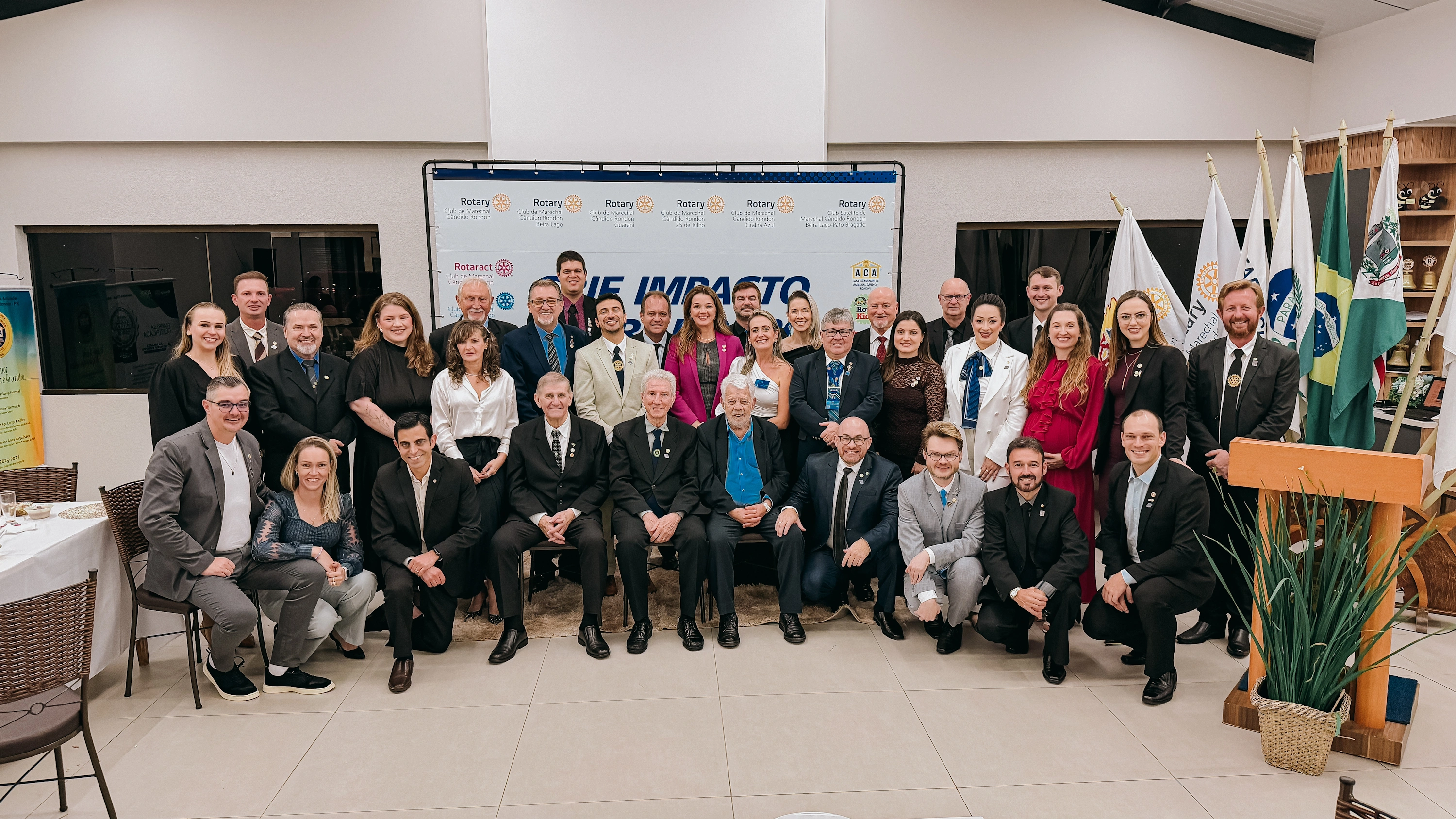 Rotary Club Marechal Cândido Rondon empossa novo Conselho Diretor para a gestão 2026/2027