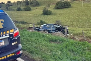 Carro sai da pista, bate em árvore e mata mãe e duas filhas, de 4 e 5 anos, no Paraná