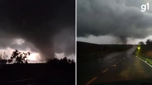 VÍDEO: Tornado deixa sete feridos no Rio Grande do Sul