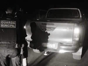 Guarda Municipal de Guaíra recupera caminhonete antes do proprietário notar o furto