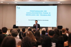 Iniciadas as atividades do projeto de Preparação de Adolescentes para o Mercado de Trabalho do 2º semestre de 2026