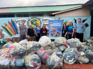 Campanha do Agasalho beneficia alunos e famílias de escolas municipais de Marechal Cândido Rondon