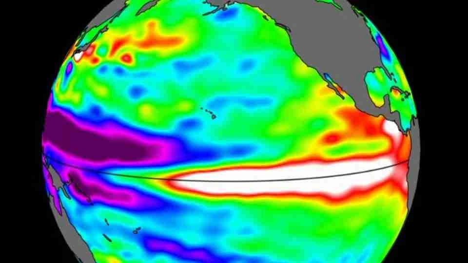 El Niño pode ser um dos mais intensos já registrados desde 1950