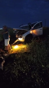 Grave acidente deixa vítimas presas nas ferragens entre Pato Bragado e Entre Rios do Oeste 