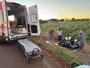 Vítima de atropelamento em Planalto do Oeste morre horas após o acidente