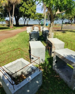 Prefeitura promove melhorias no parque de lazer e turismo de Porto Mendes