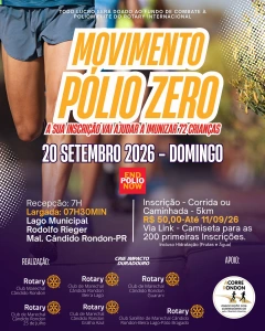 Família Rotária mobiliza Marechal Rondon para transformar solidariedade em mais de 14 mil doses contra a pólio