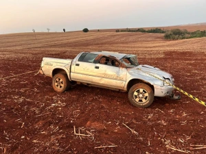 Acidente com capotamento deixa uma pessoa morta em Nova Aurora