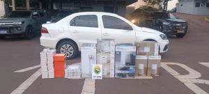 Eletrônicos avaliados em mais de R$ 21 mil e tirzepatida são apreendidos em Toledo