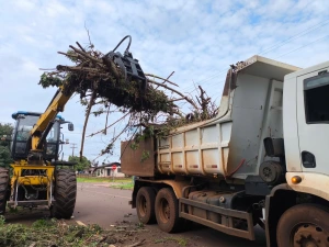 Recolha de galhos e entulhos inicia na segunda-feira em Novo Horizonte