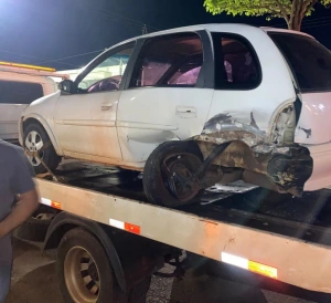 Mulher embriagada e sem CNH bate em cinco veículos e termina na prisão em Marechal Rondon