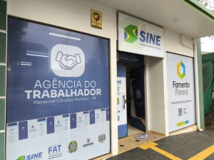Relação de vagas de trabalho disponíveis na Agência do Trabalhador de Marechal Cândido Rondon