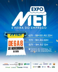 Expo MEI e Feira do Emprego acontecem de 6 a 8 de novembro em Marechal Cândido Rondon