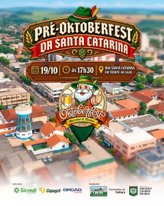 Semana inicia com Pré-Oktoberfest na rua Santa Catarina nesta segunda-feira