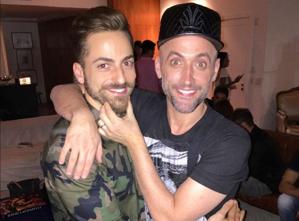 Paulo Gustavo com o marido, Thales Bretas, em foto de arquivo — Foto: Reprodução/Instagram/@thalesbretas